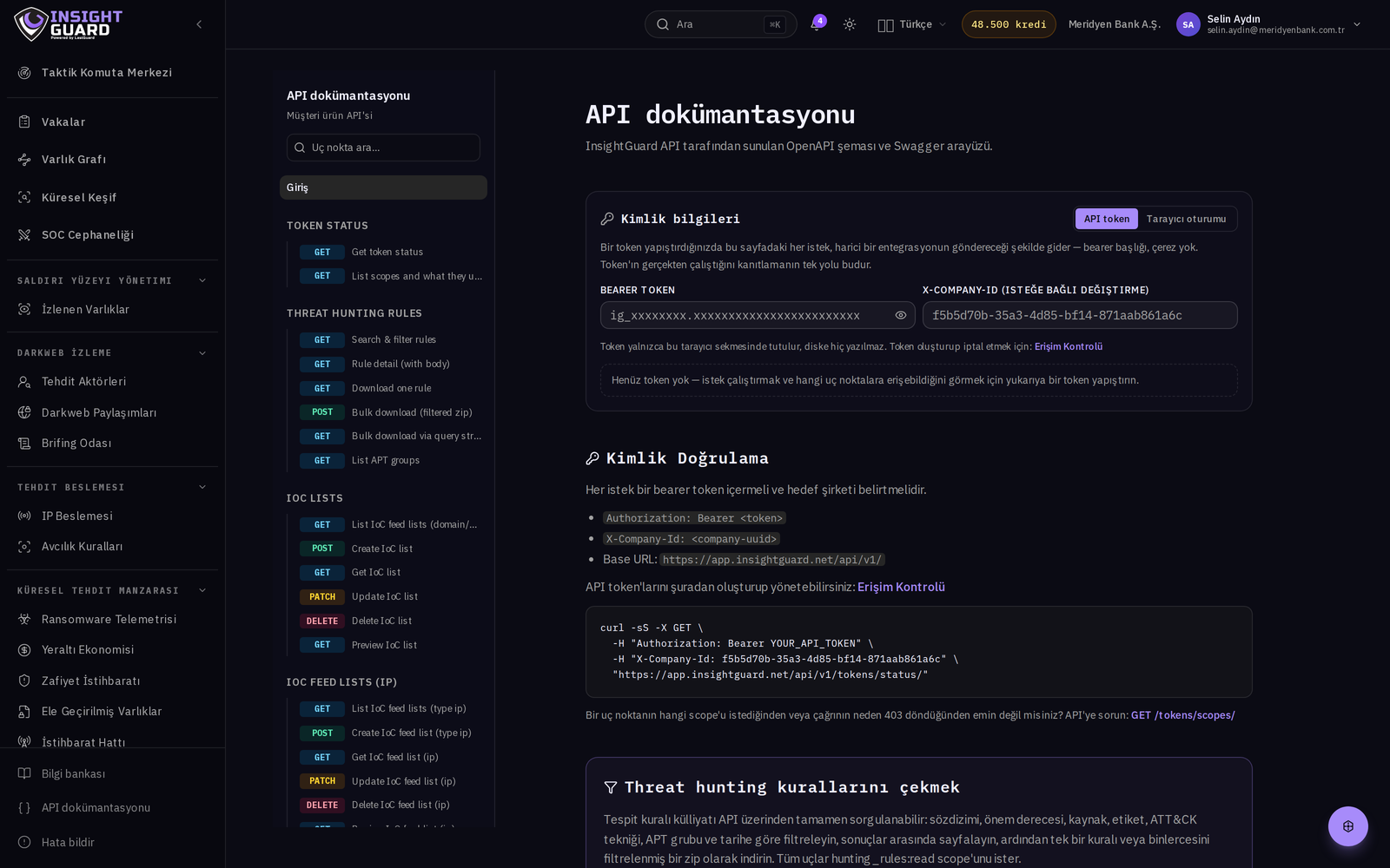 Platform and API