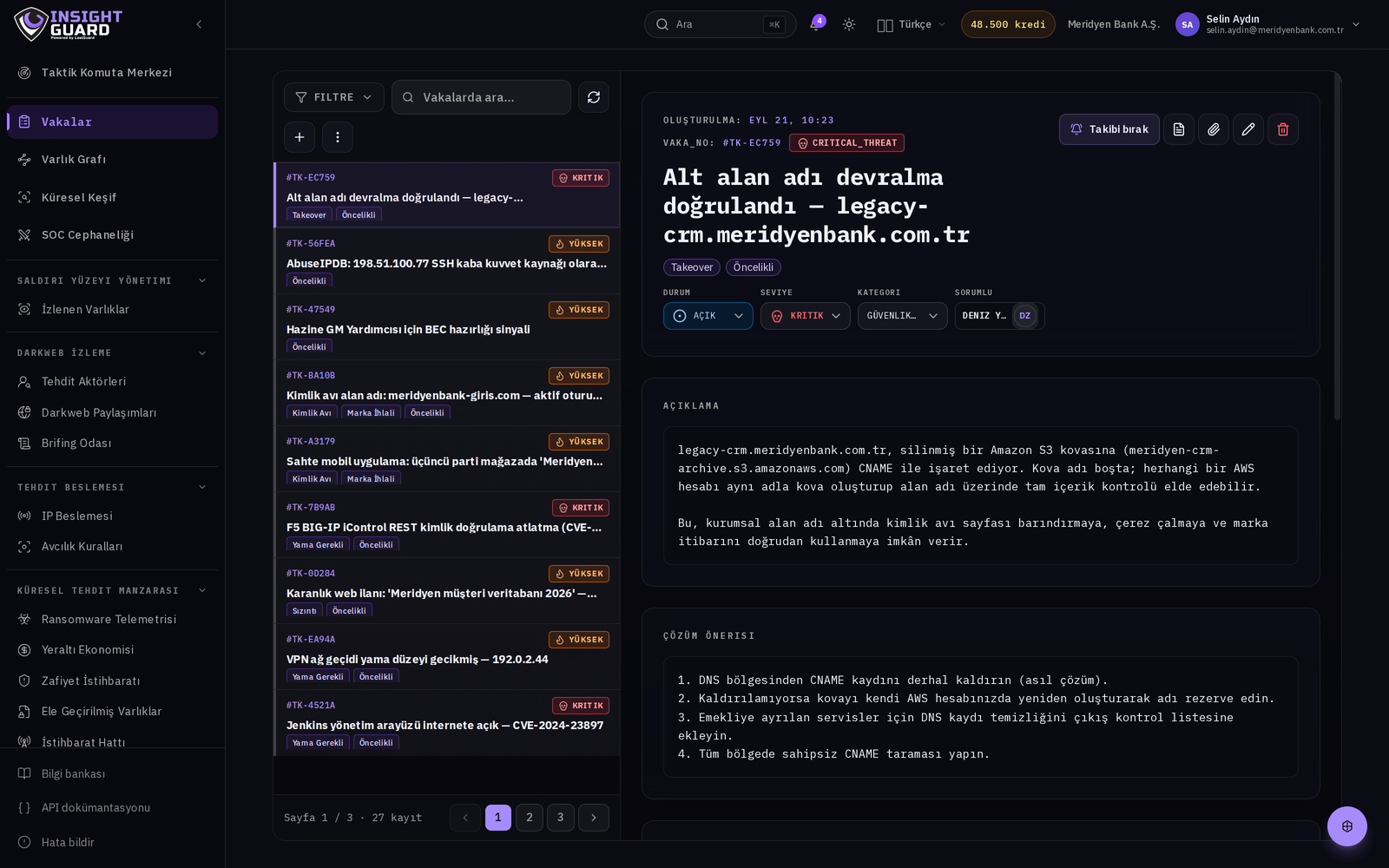 Forecast and advise